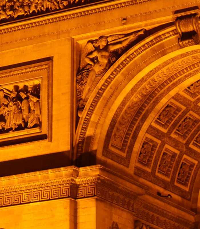 Exclusive private tour of Paris including the Arc de Triomphe and major city landmarks